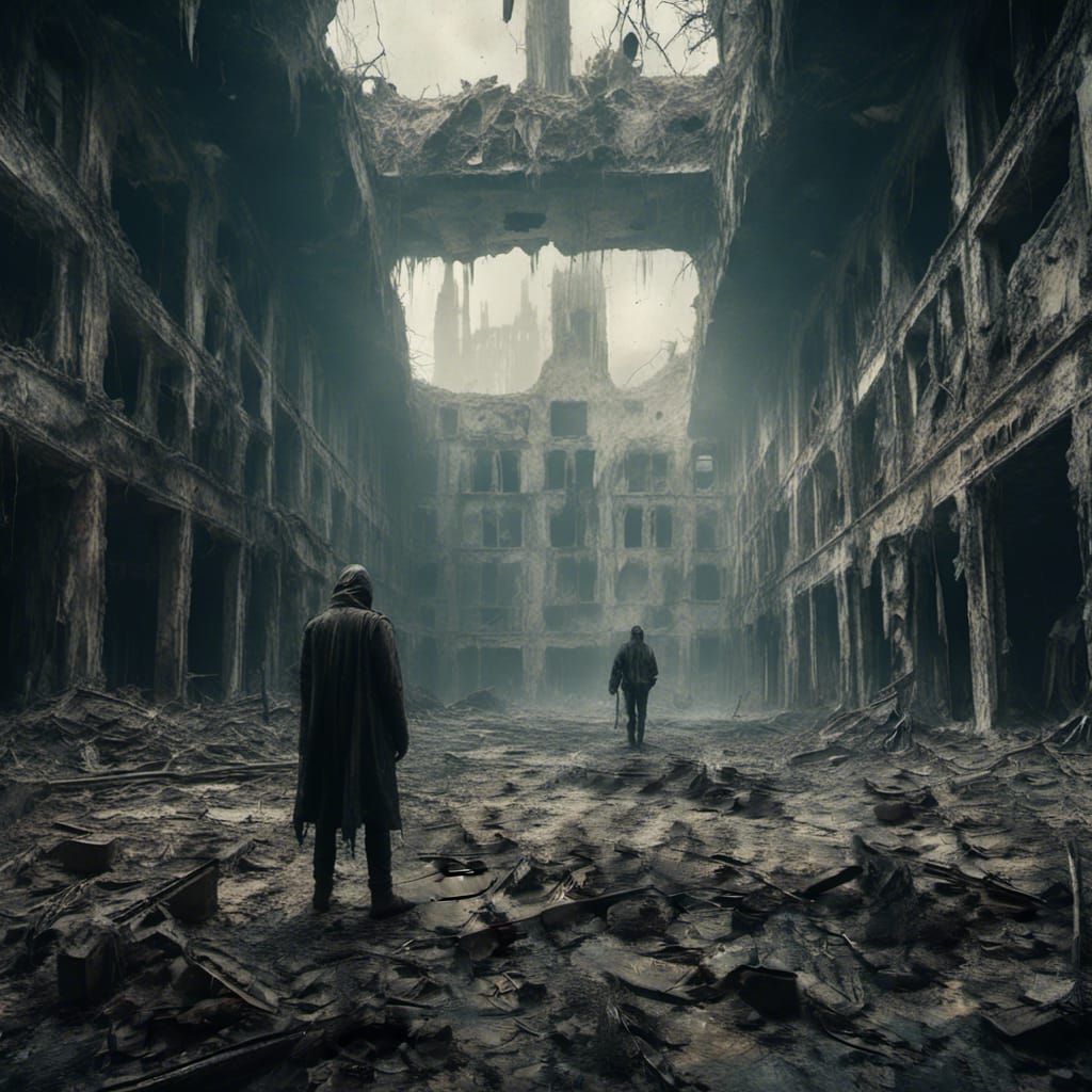 Atomic Wasteland: Macabre Figure with Hatchet