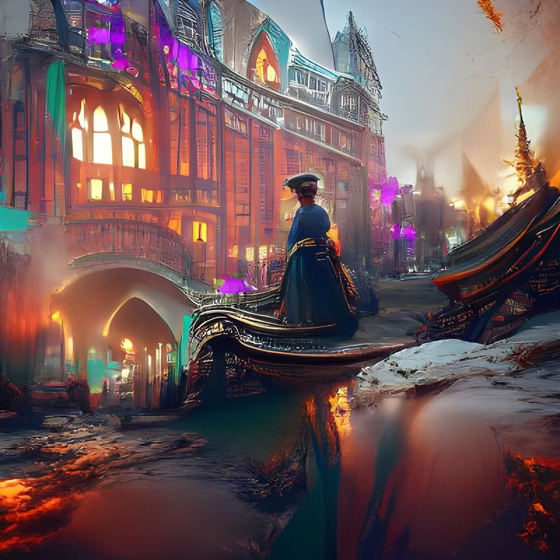 Victorian London Concept Art in Unreal Engine 5