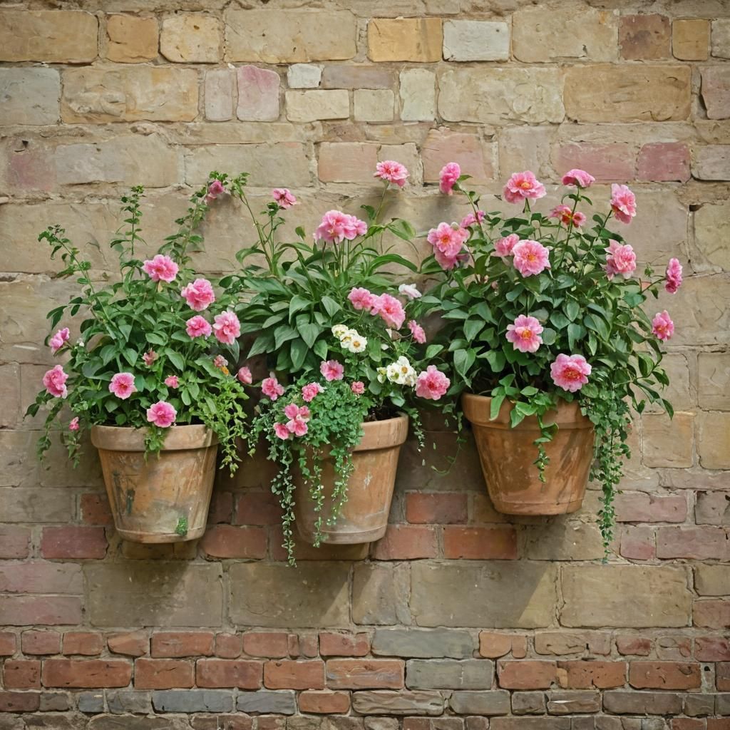 Floral Still Life with Symbolist Painting Aesthetic