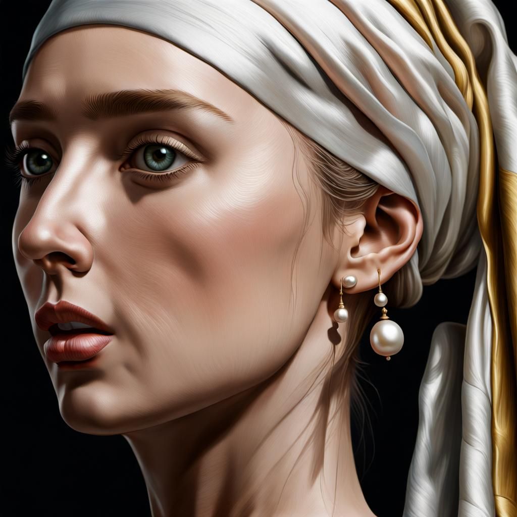 Girl with a Pearl Earring Real life style