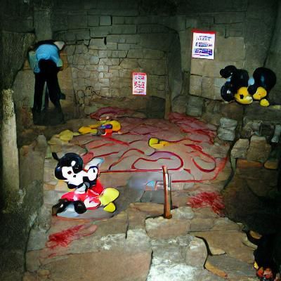 mickey mouse murder dungeon