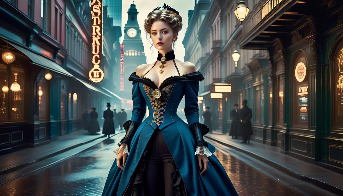 Aristocrat Victorian-Era Lady