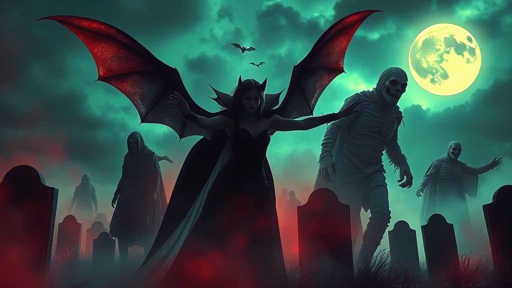 Spooky Fairytale: Transforming Monsters in Vintage Horror St...