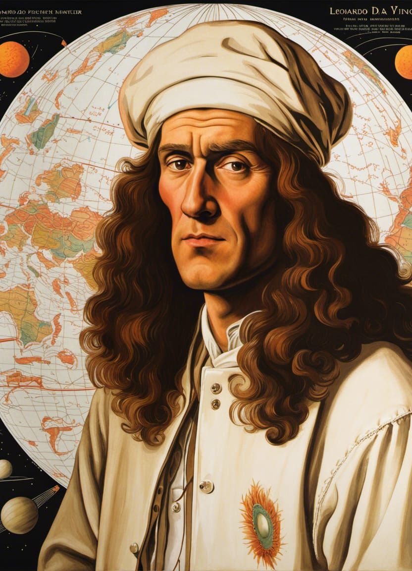 Leonardo da Vinci as 1970s Rocket Scientist