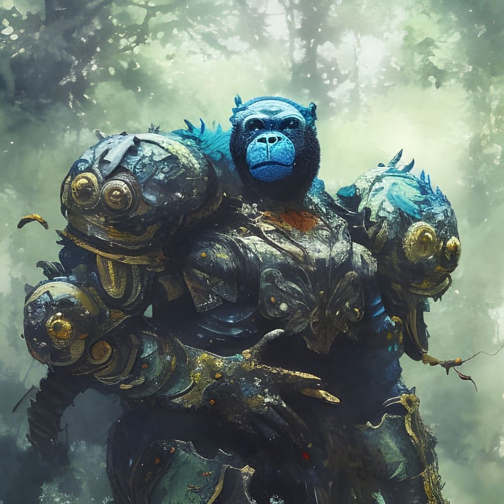 Gorilla warrior
