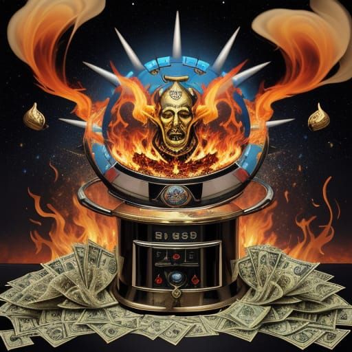 Sellthrough combust ticket Dali surrealism 💰🔥🎟❤️‍🔥🌌