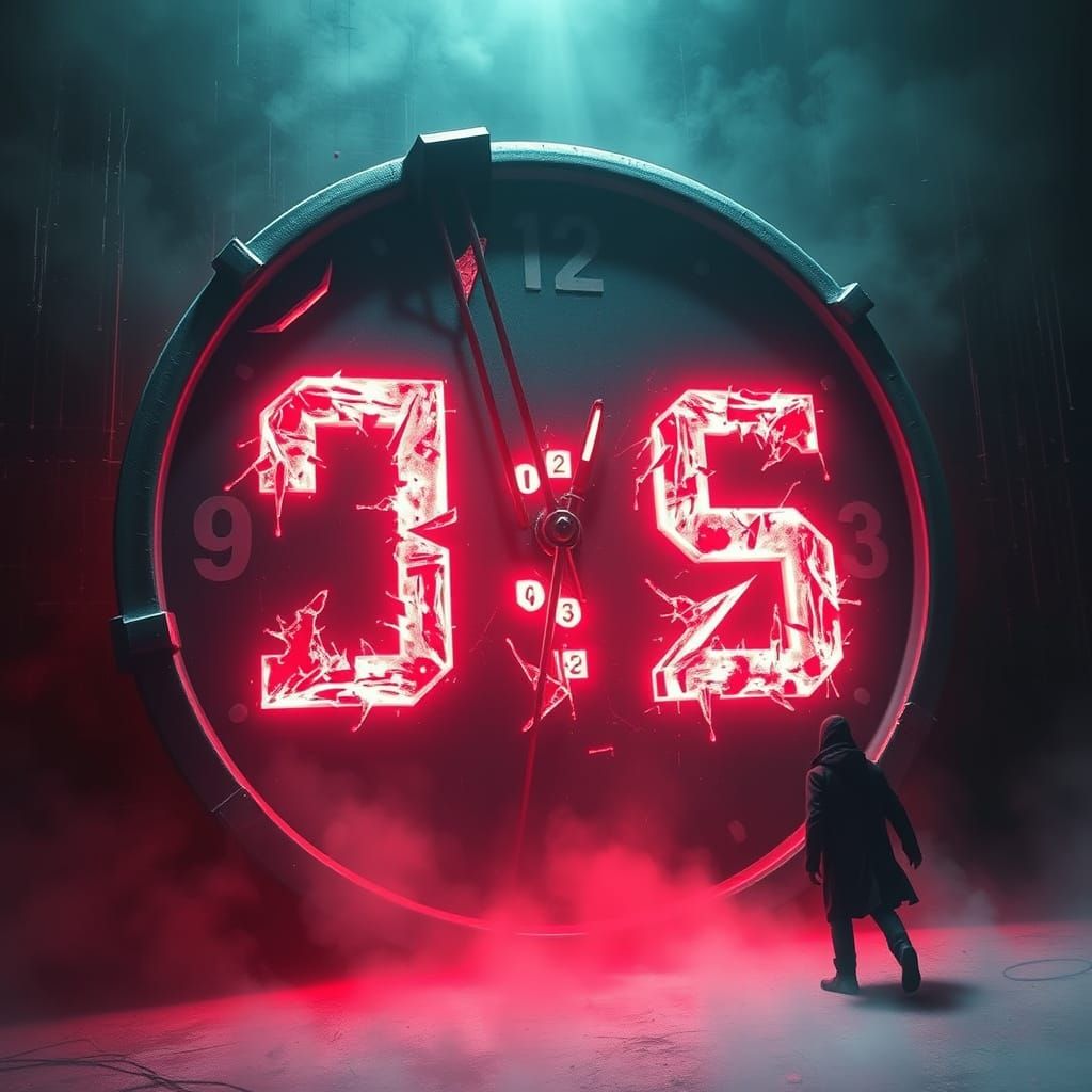 Cinematic Horror Logo for Countdown 2 Cancellation