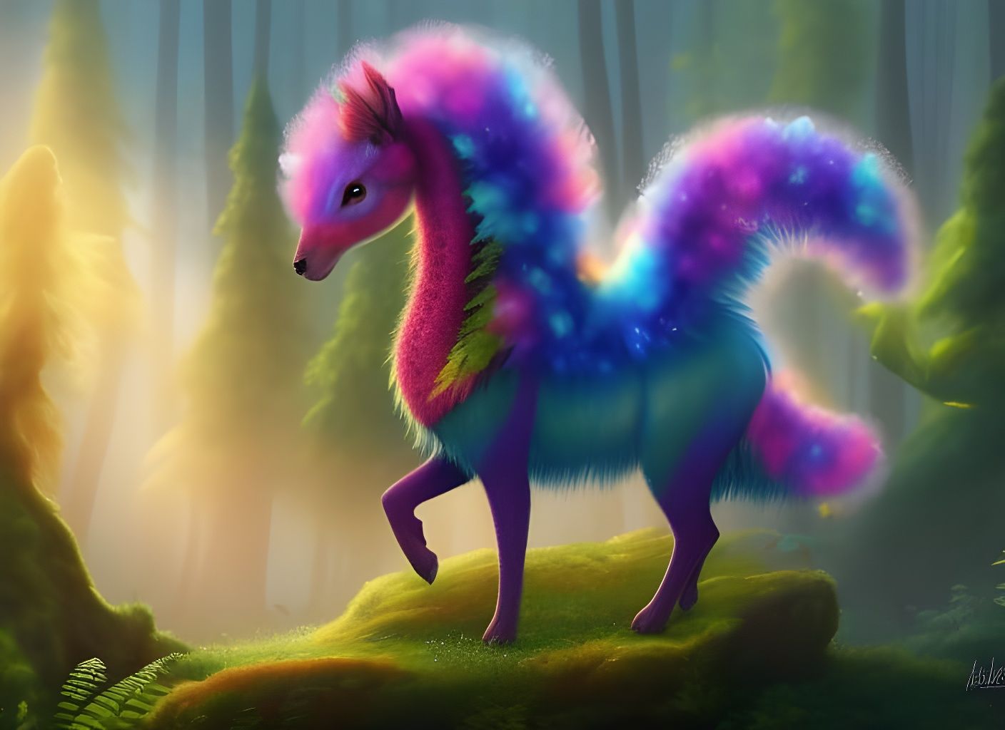 Mythical Creature - Laetus Crinitus Woods