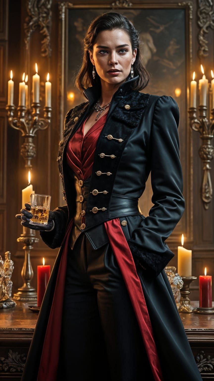 Lena Headey as Powerful Sebastian Shaw in Hellfire Club Styl...