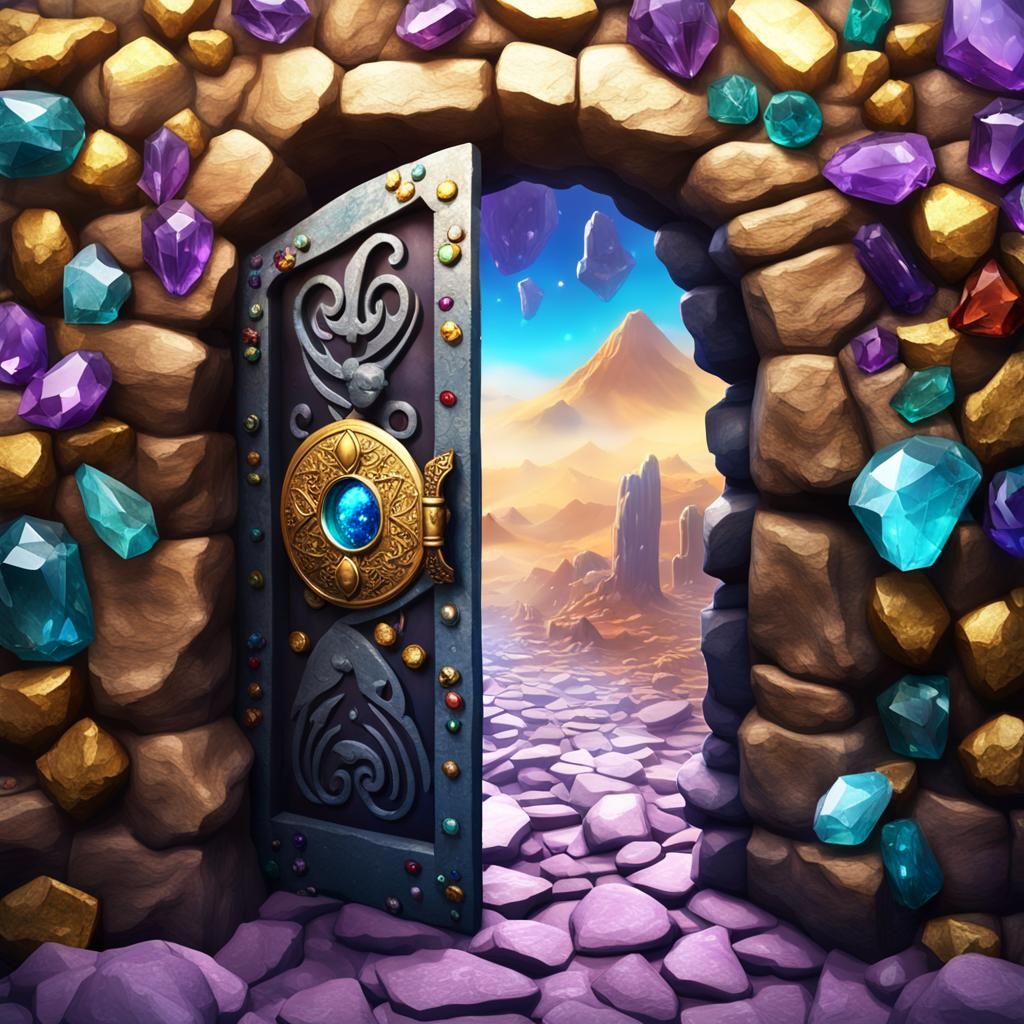 Heaven's Gate: A Jeweled Portal in 3D