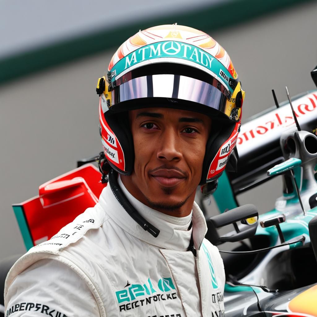 Lewis Hamilton Portrait