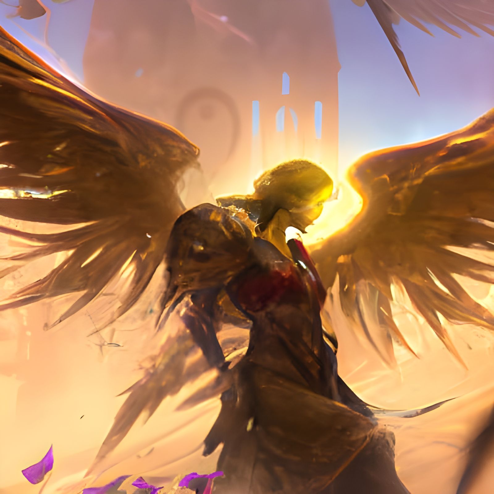 Dark Fantasy Angel of Death, Hyperdetailed Art