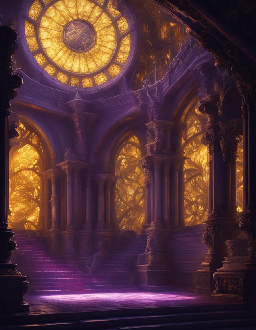 Mystic: Dark Fantasy Concept Art in 8k Resolution