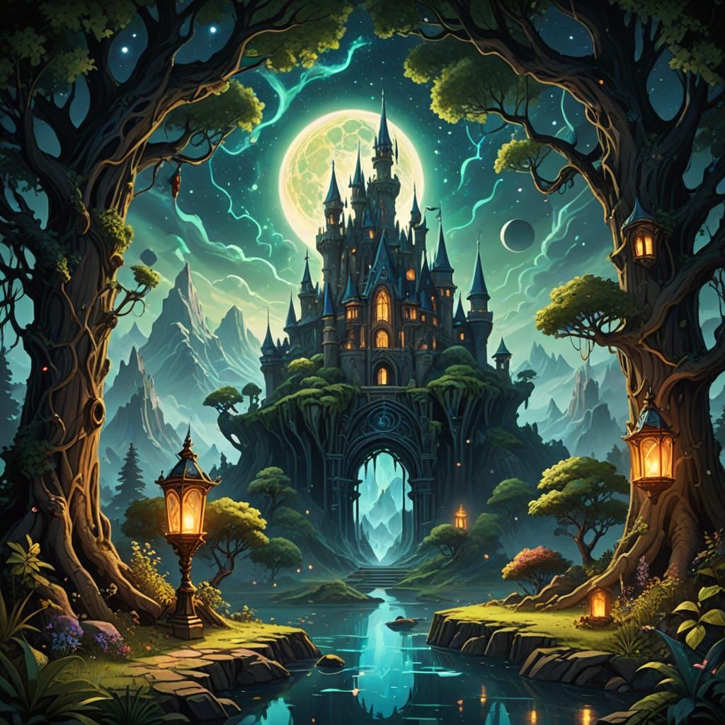 Vibrant Fantasy Realm: Journey Through the Kronic Kingdom