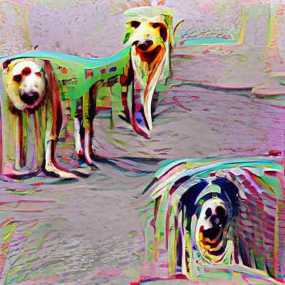 AI Generated Image of Dogs