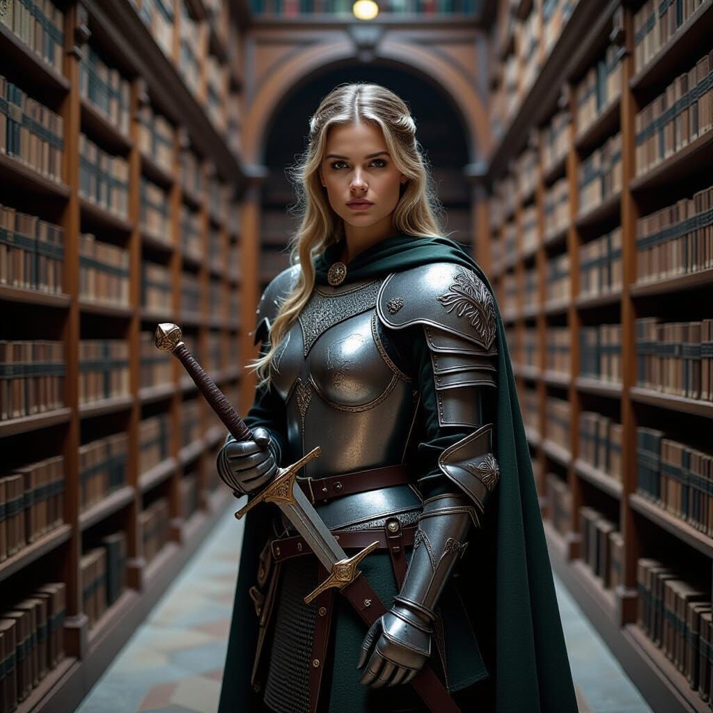 Ser Wylla: A Helmut Newton Inspired Warrior