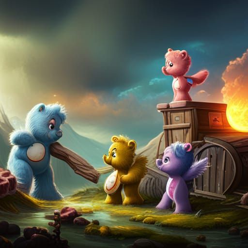 Epic Battle: Care Bears Versus My Little Ponies