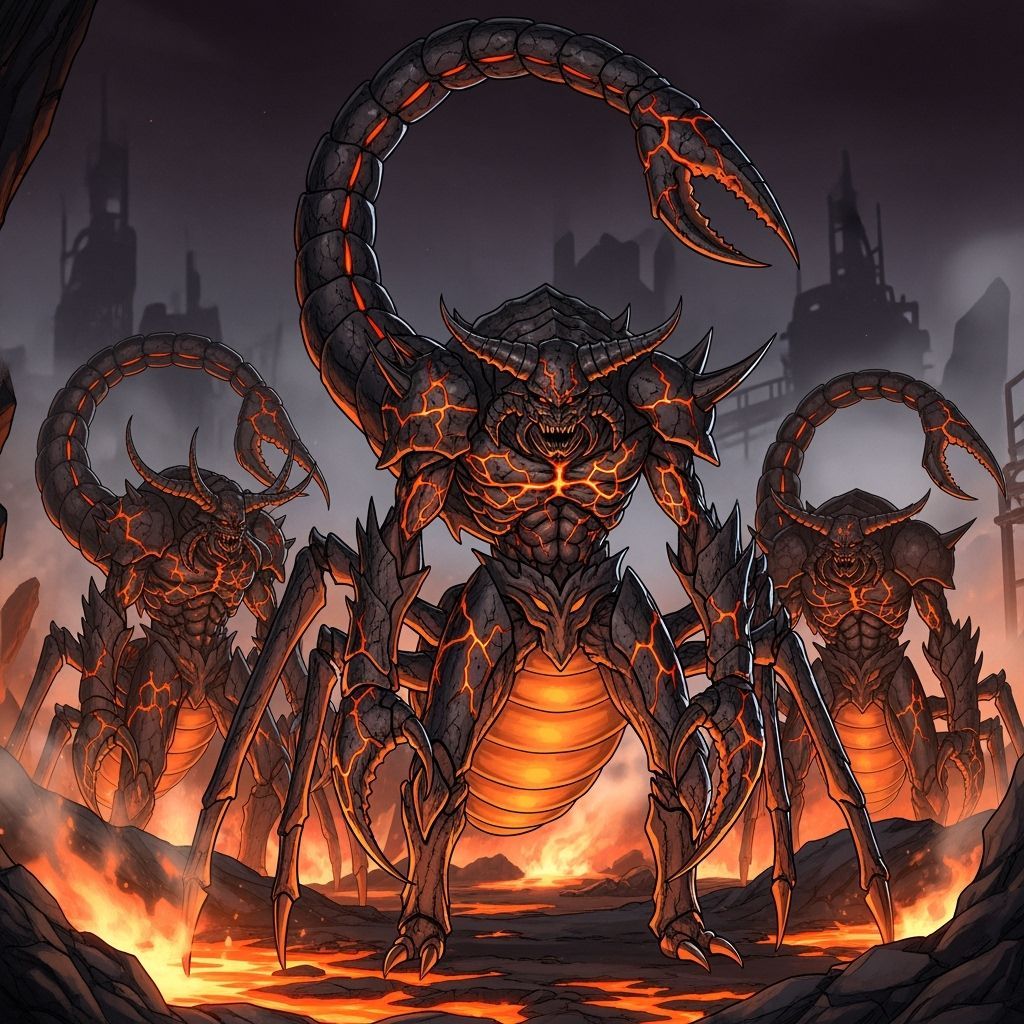 Aracrustles: Cinematic Anime Crustacean Arachnids