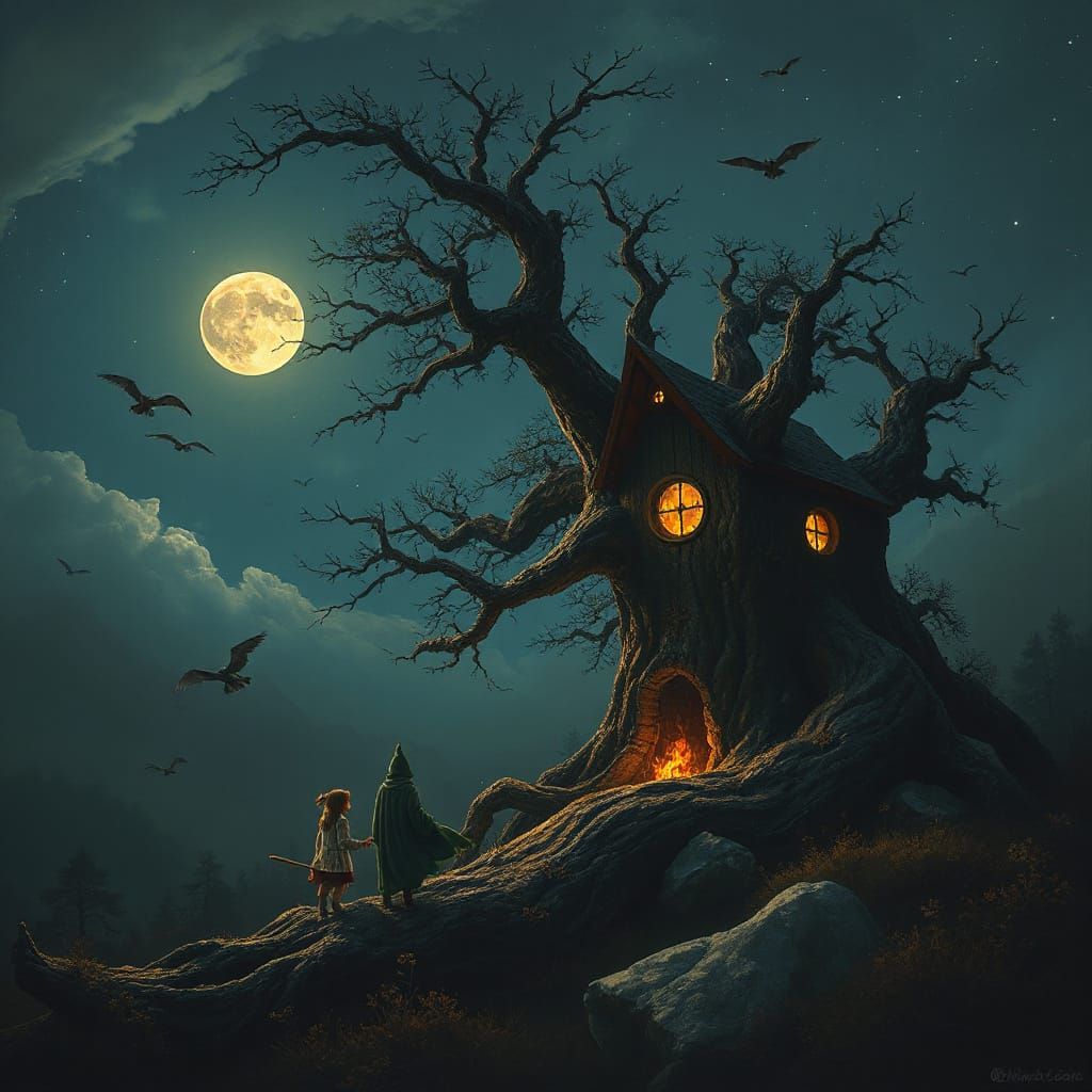 Threshold Between Worlds in a Dreamlike State