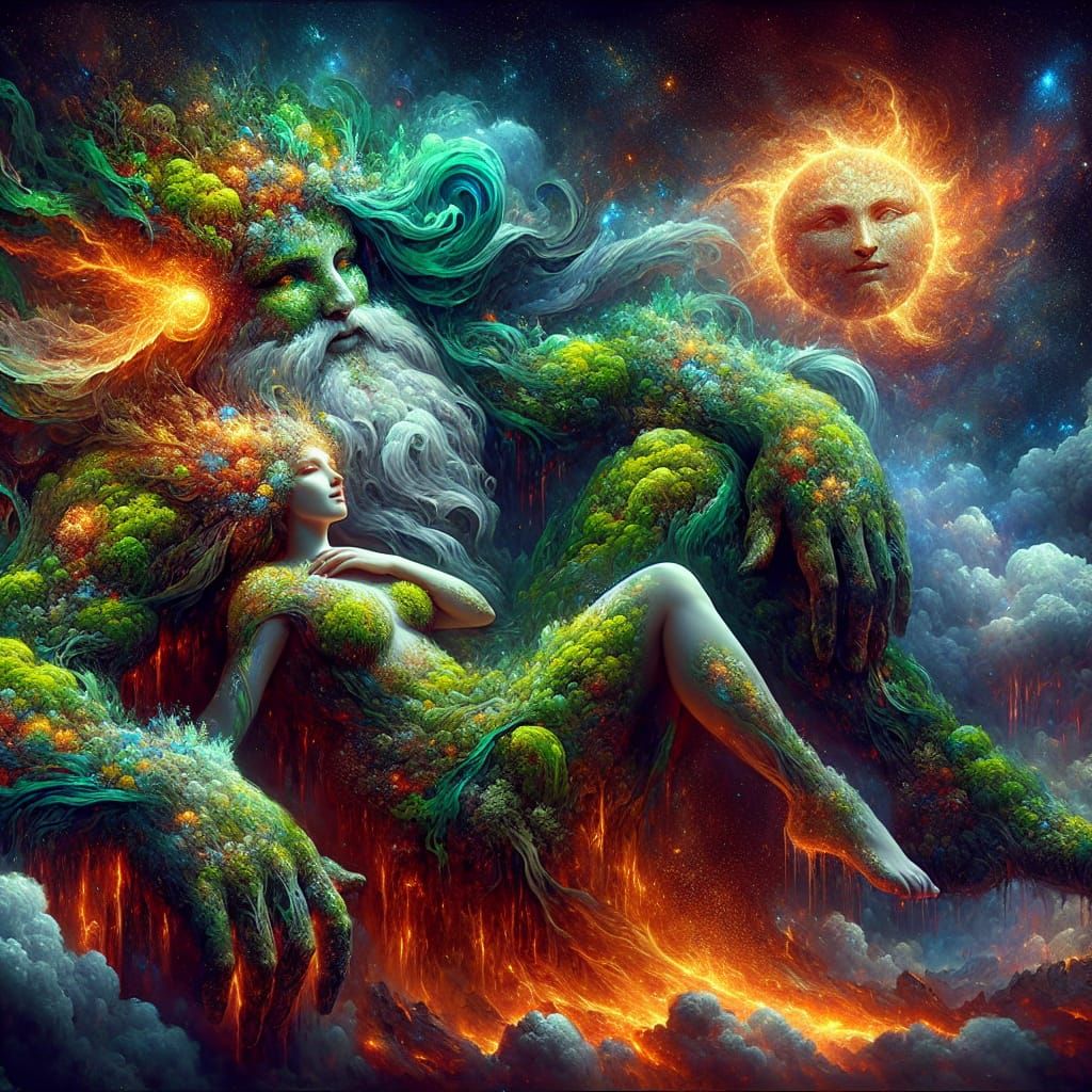 Zeus & Hera relaxing