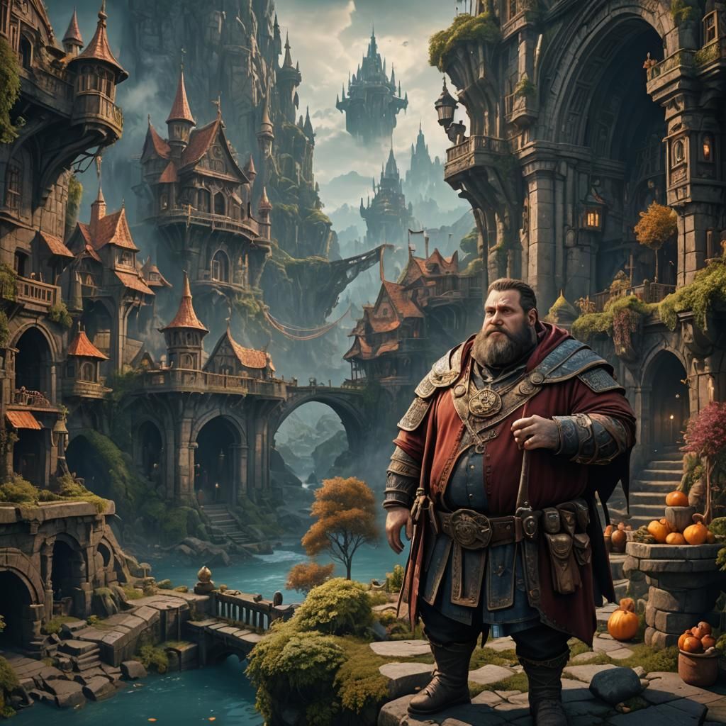 Depressed Man: Detailed Matte Painting in Unreal Engine