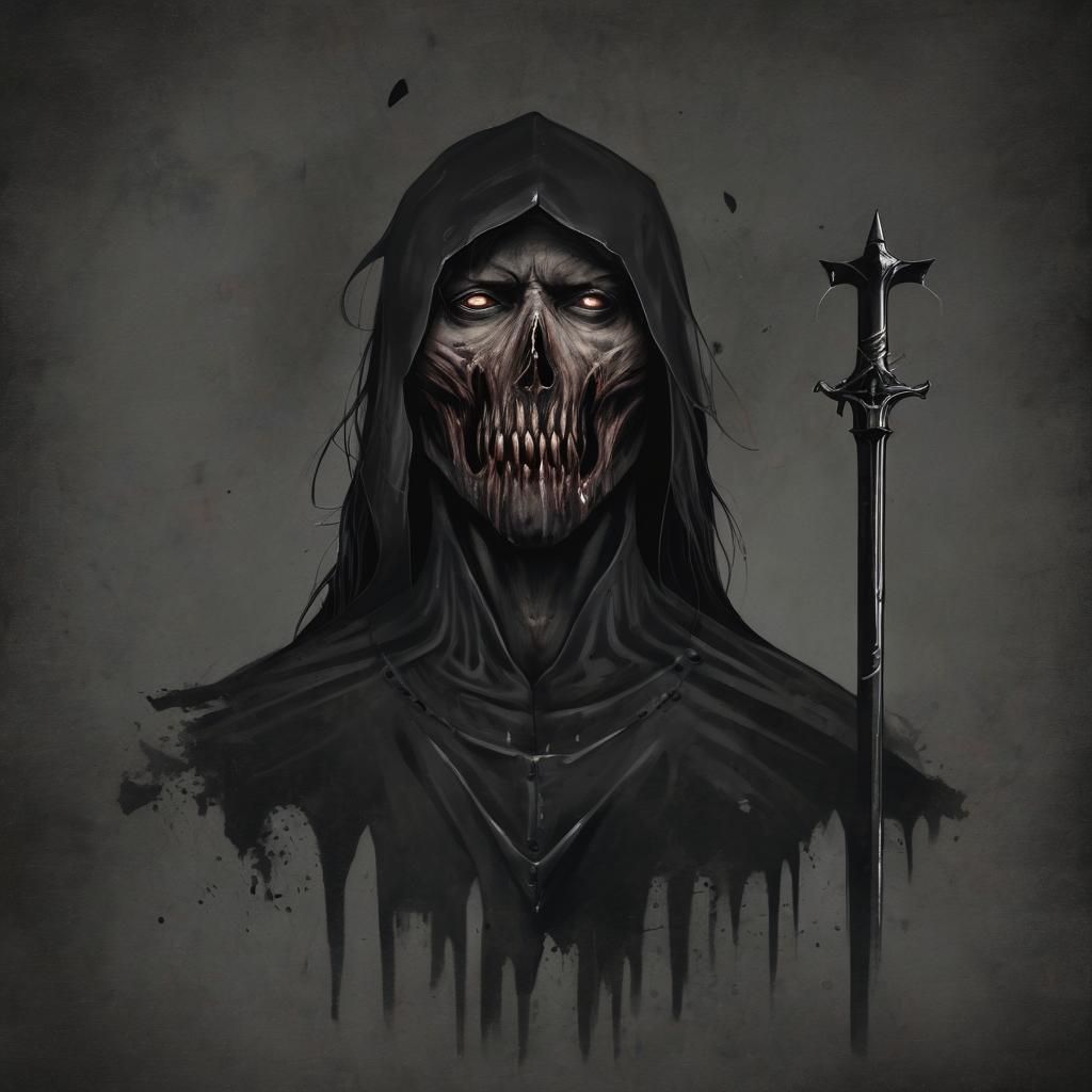 Grimdark Image in Dark Fantasy Style