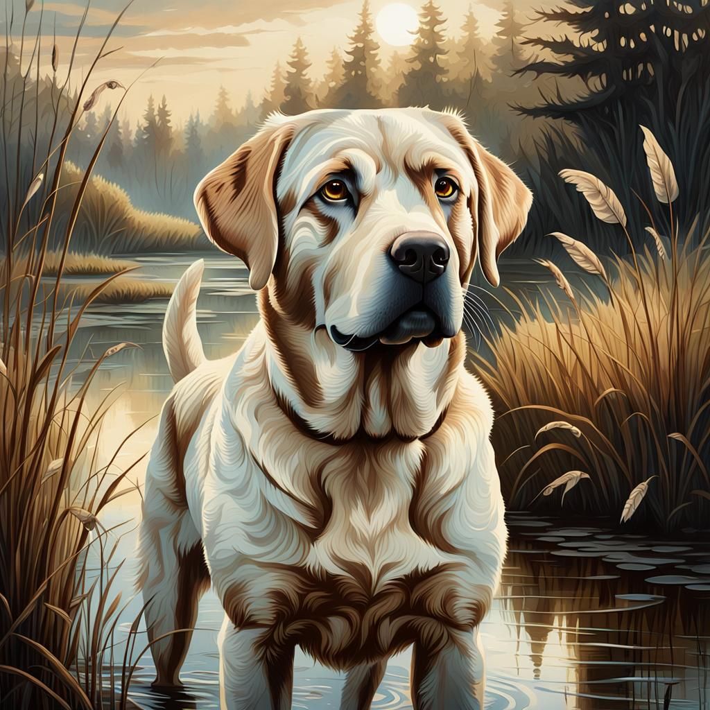 The vintage duck hunting