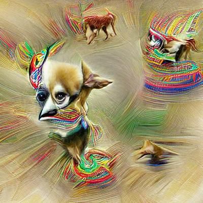 Whimsical Peek Inside a Chihuahua's Mind