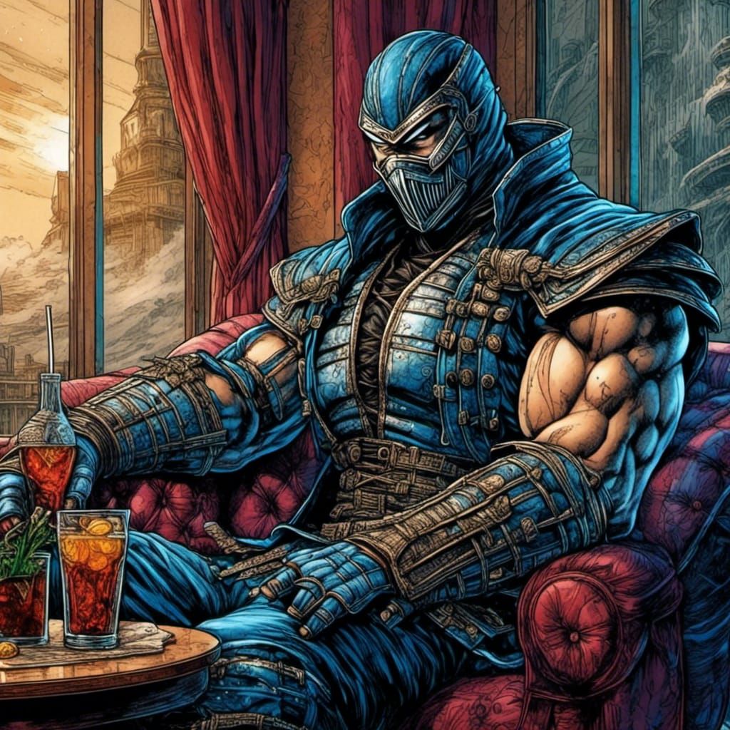 SUB Zero have a Drink on me...