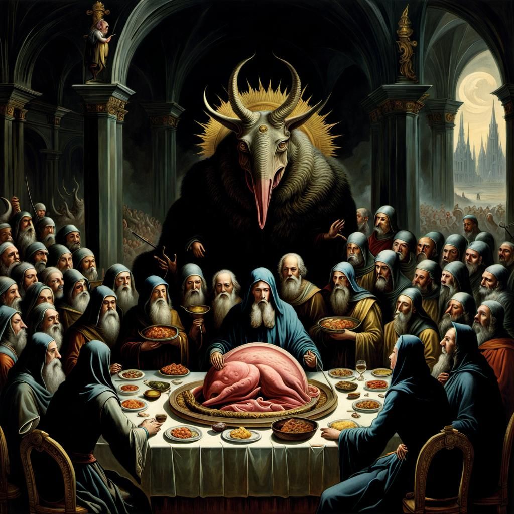 Surreal Horror: The Discovery That God Is Meat