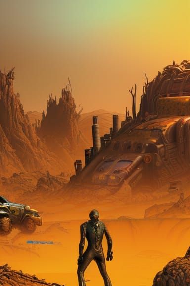 Cyborg Meerkats in a Post-Apocalyptic Wasteland