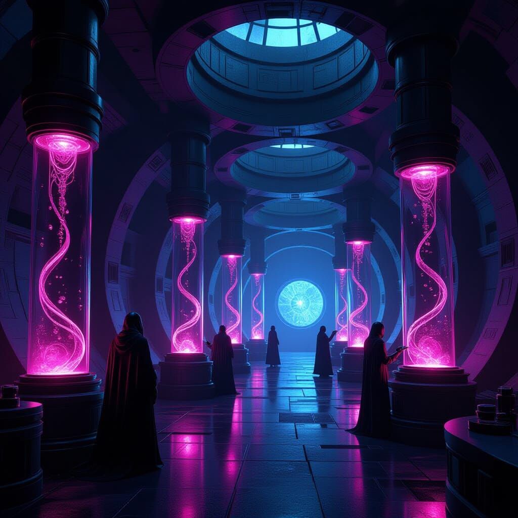 Sith Alchemy Bio-Chamber with Hybrid Creatures