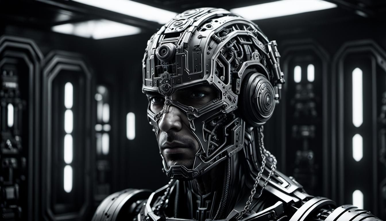 Menacing Iranian Boy in Sci-Fi Assimilation Chamber