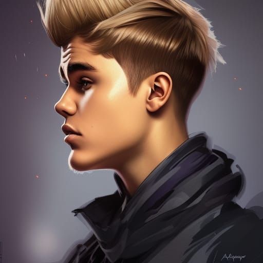 Hyperdetailed Portrait of Justin Bieber in Unreal Engine 5