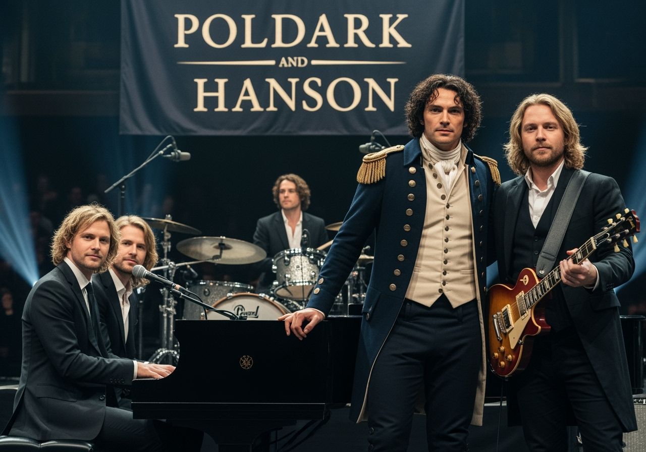 Captain Poldark and Hanson Band Perform Together