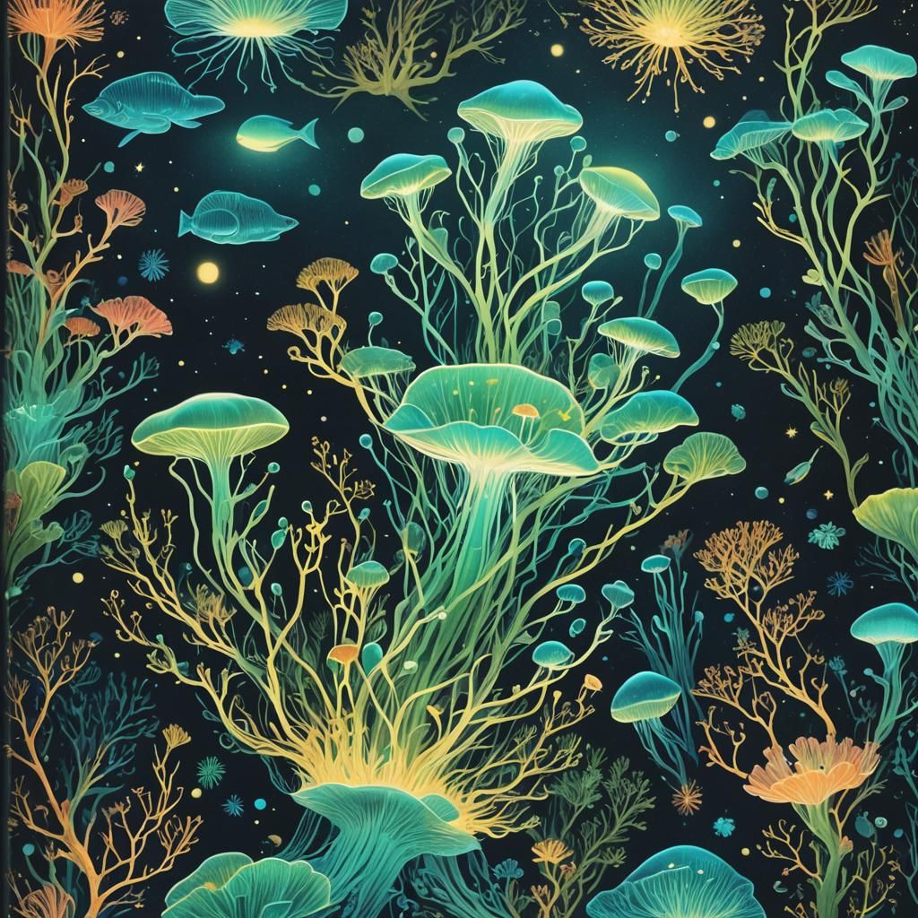 Bioluminescent Book Illuminates a Magical Story