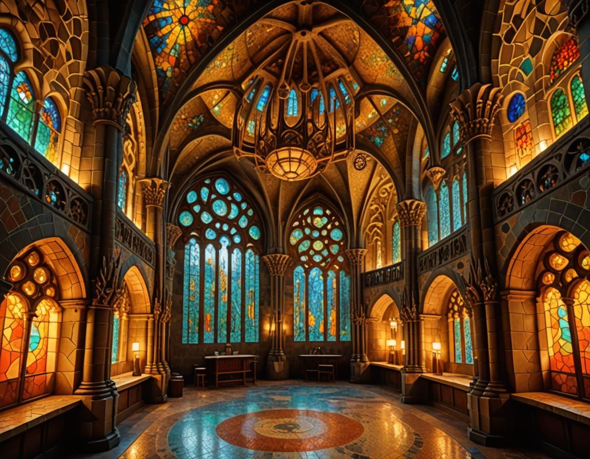 Inside a Cathedral
