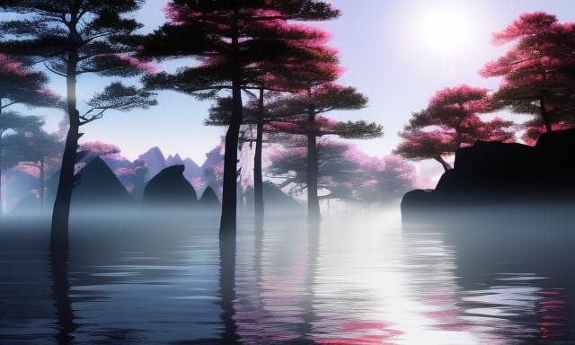 Yin and Yang: Anime Key Visual of Opposites