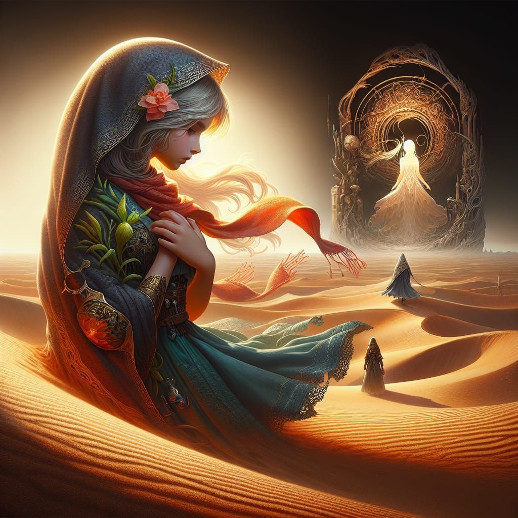 Oyster: A Fantasy Little Prince in the Desert