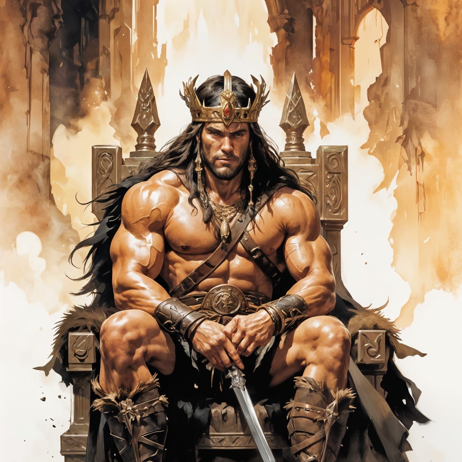 Bloody crown of Conan