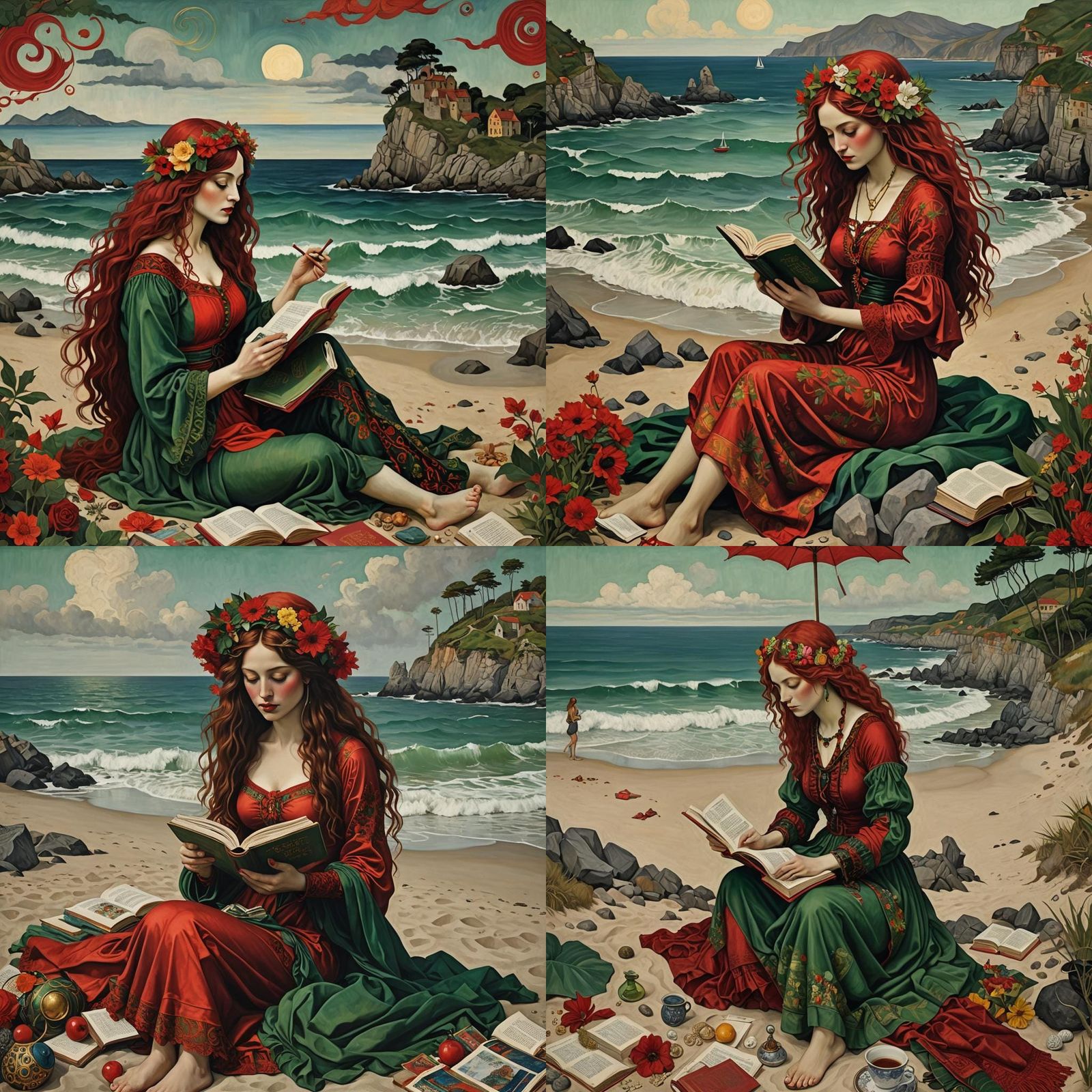 "Klee Klimt Renoir Waterhouse Rubens Caravaggio
Botticelli i...