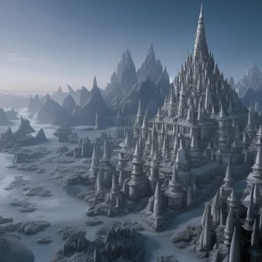 Dwarven City Map: Top-Down View