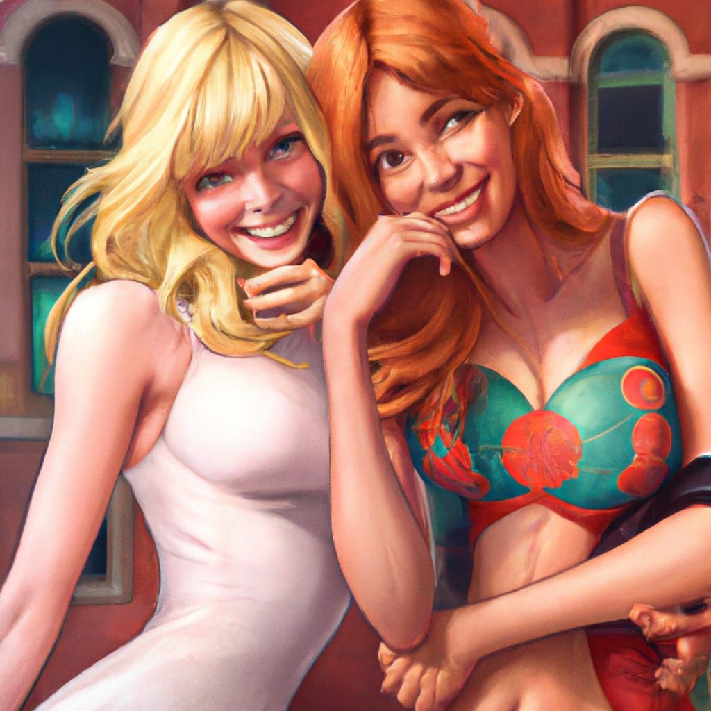 Mary Jane Watson and Gwen Stacy