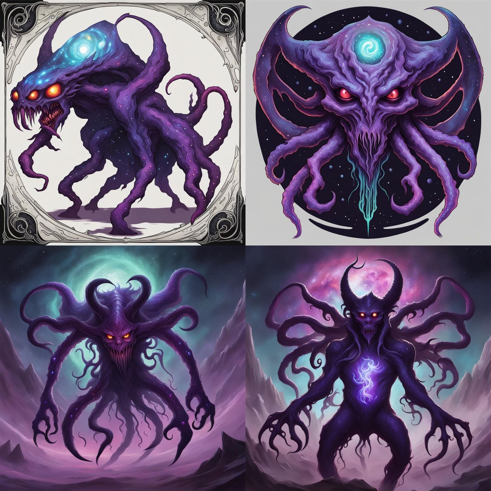 Cosmic Eldritch Demon of Nightmare
