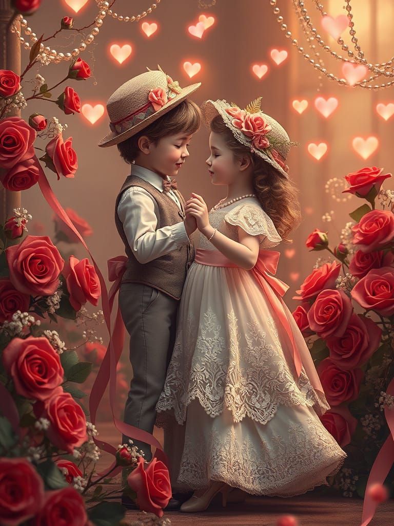 Romantic Whimsy in Vintage Hues