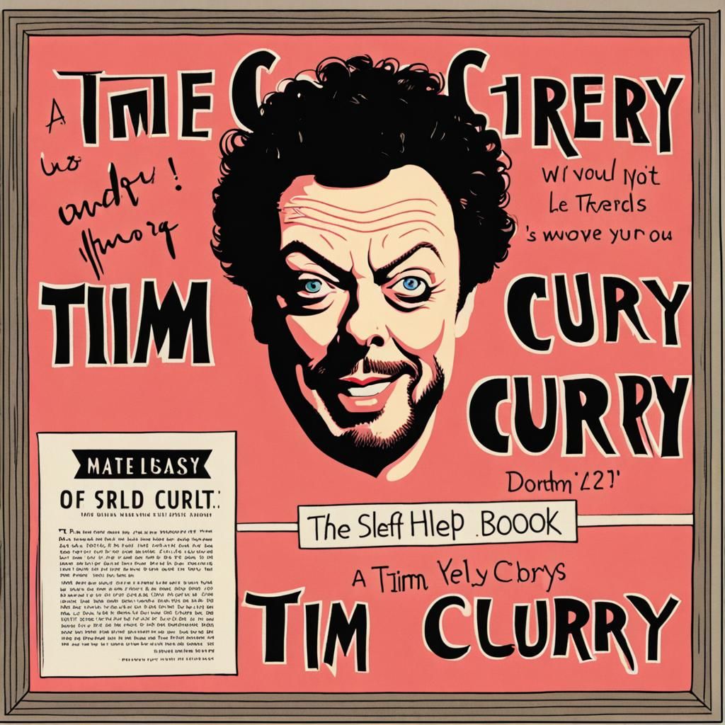 Tim Curry Self Help Book Advert