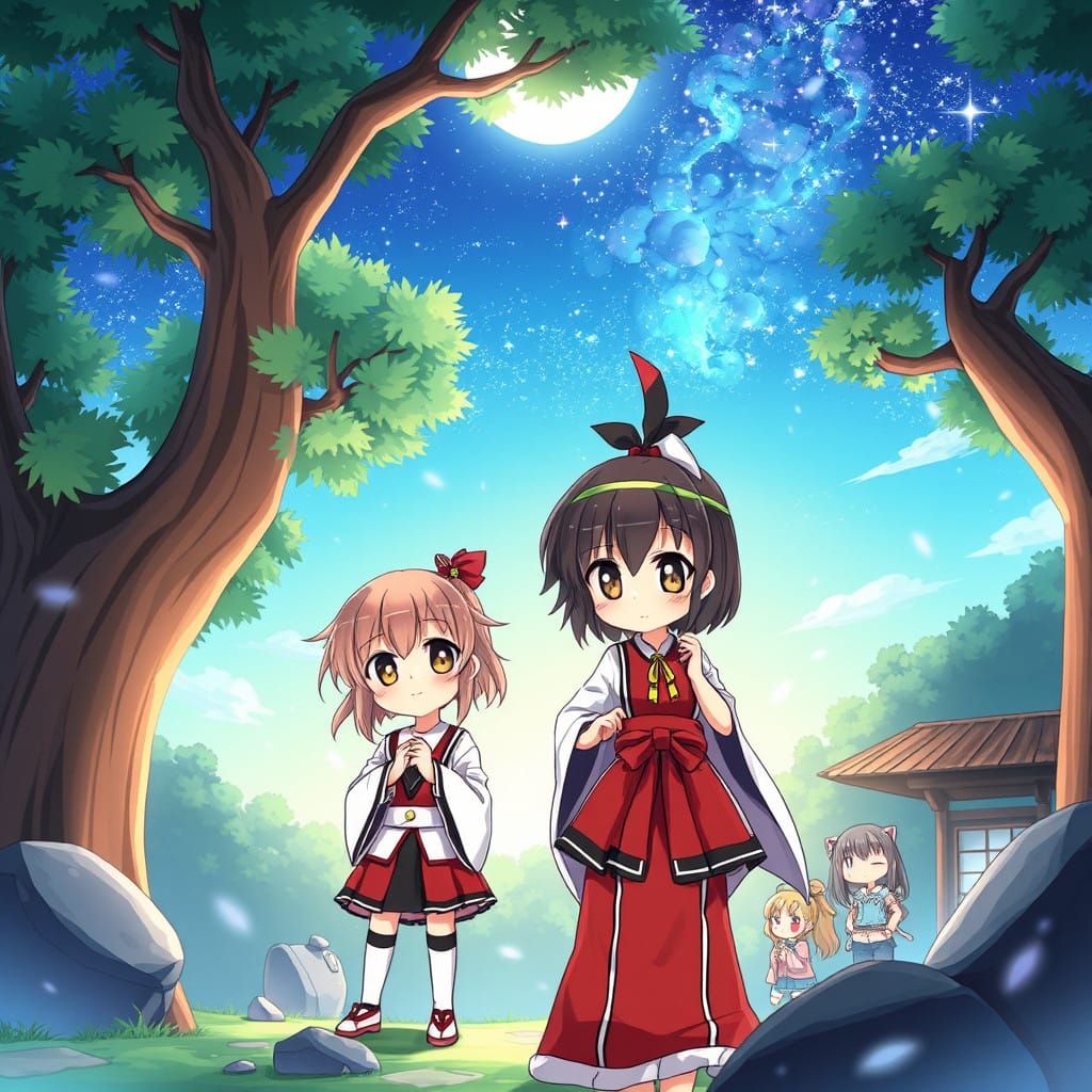 Togo as a Vibrant Anime Clan