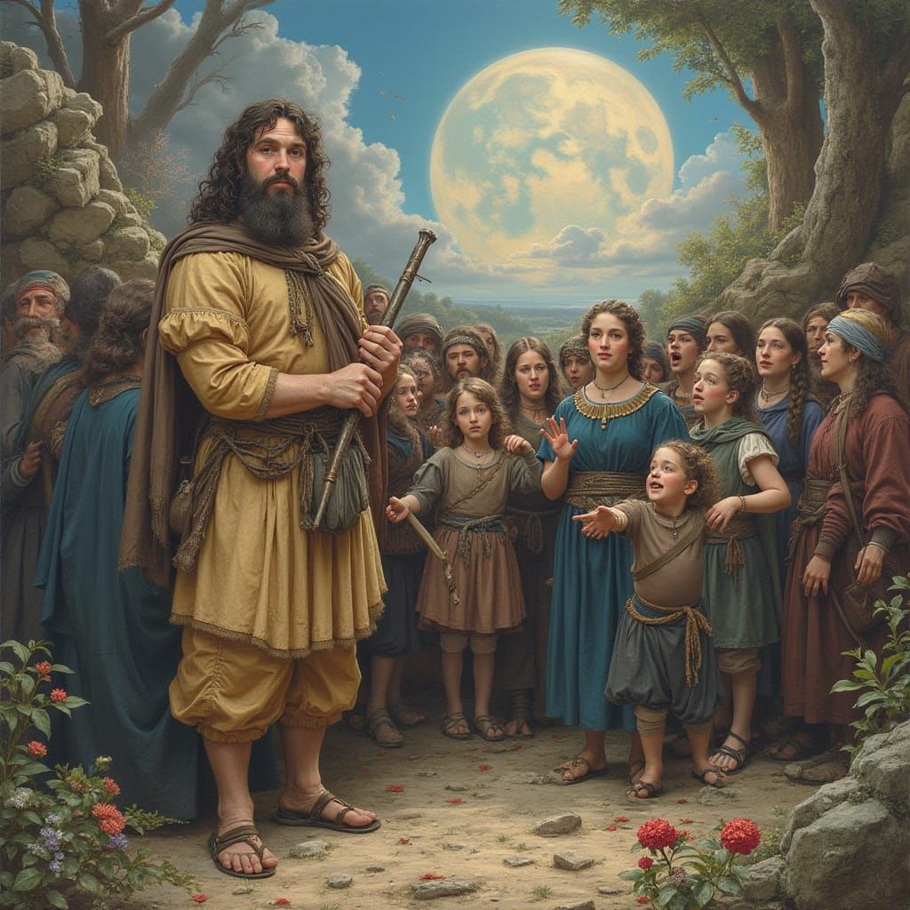 Repeating Number Pattern in Minimalist Style