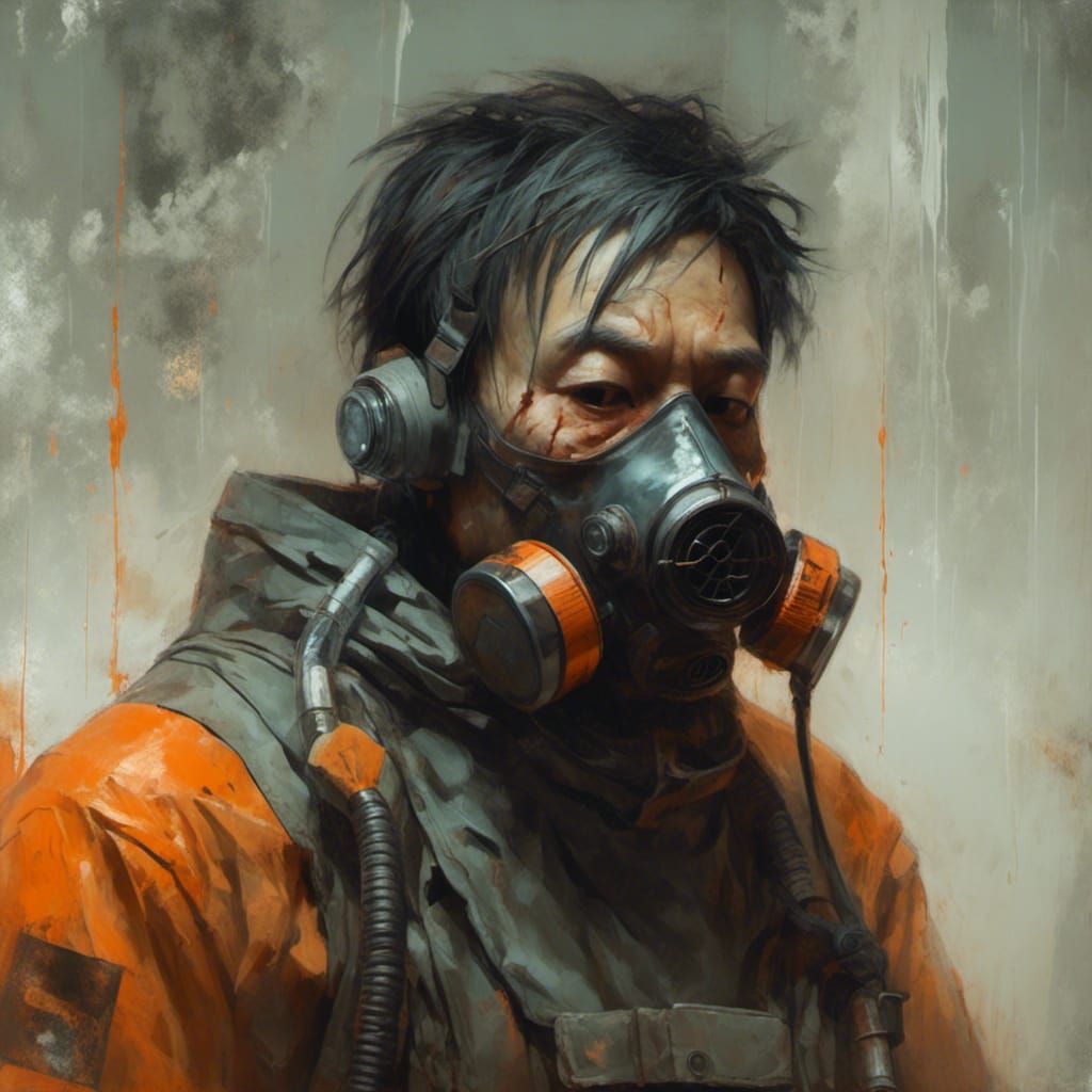 Ominous Doctor in Decontamination Suit