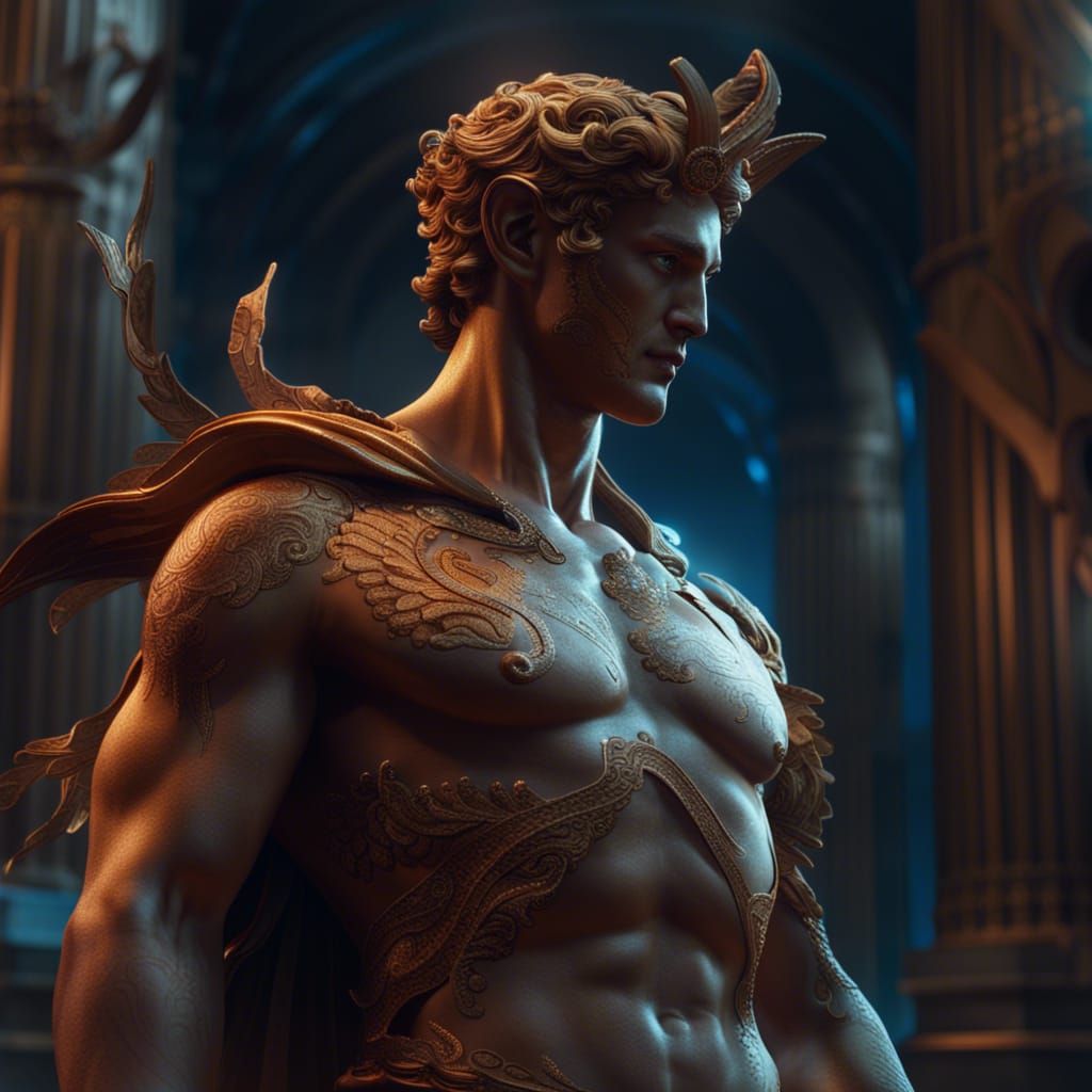 Hermes: Greek God in Fantasy Art